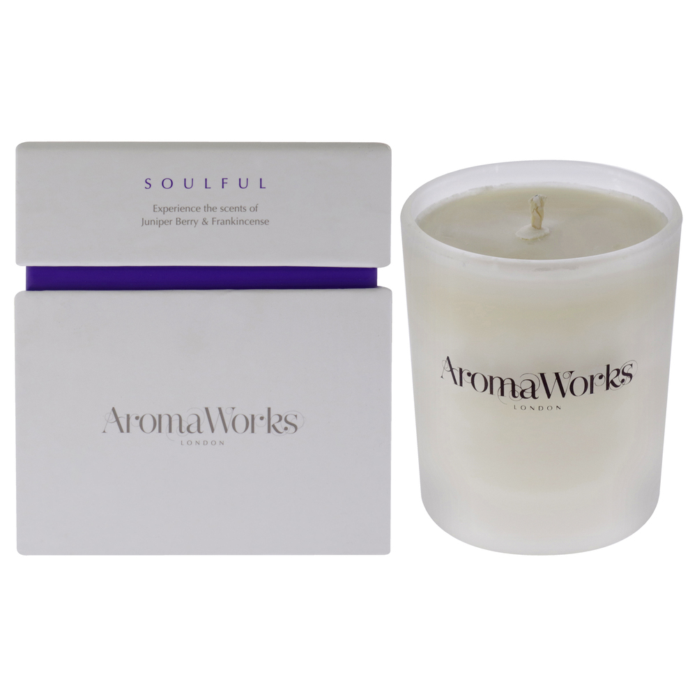 Soulful Candle by Aromaworks for Unisex - 7.76 oz Candle